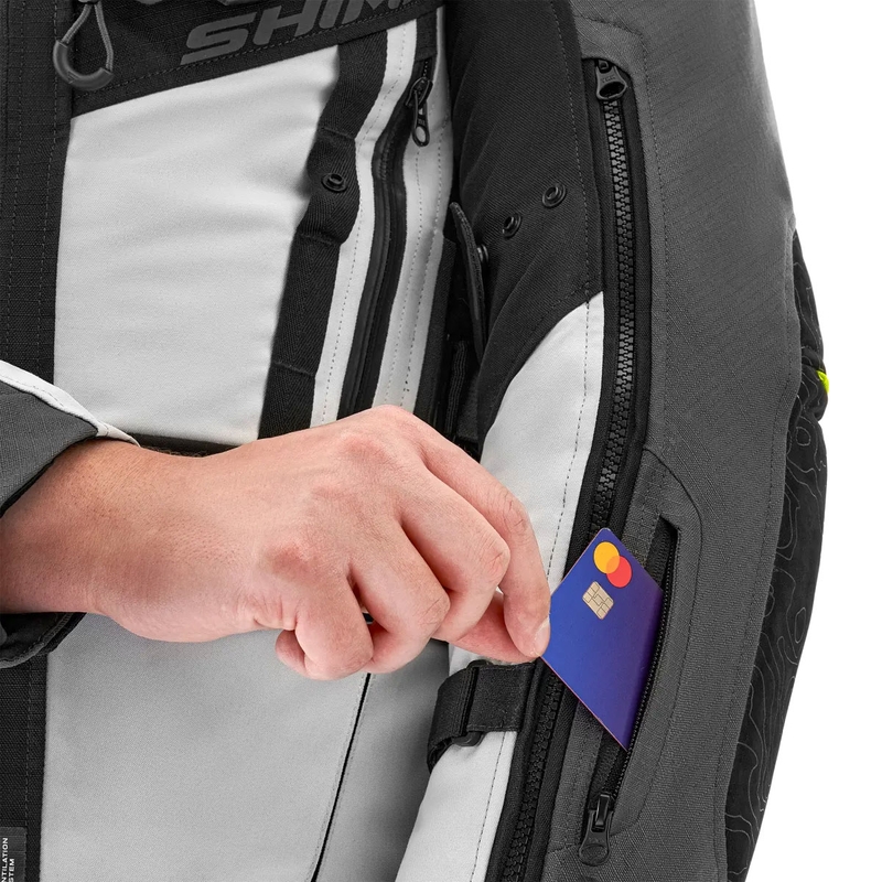 Shima Tracker motoros kabát szürke