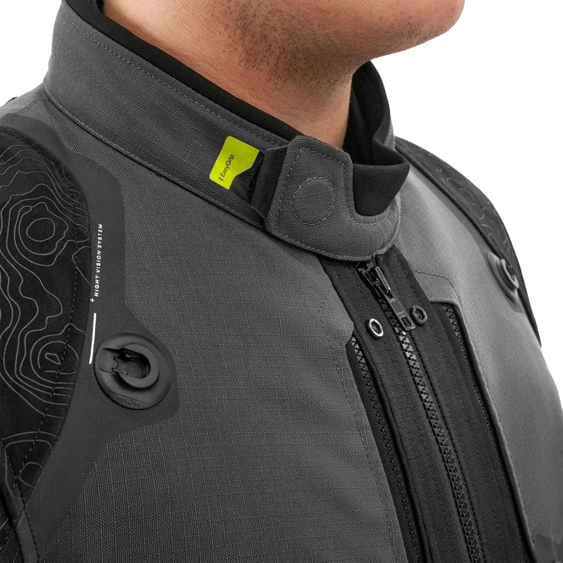 Shima Tracker motoros kabát szürke