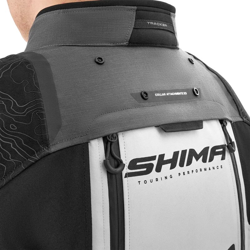 Shima Tracker motoros kabát szürke