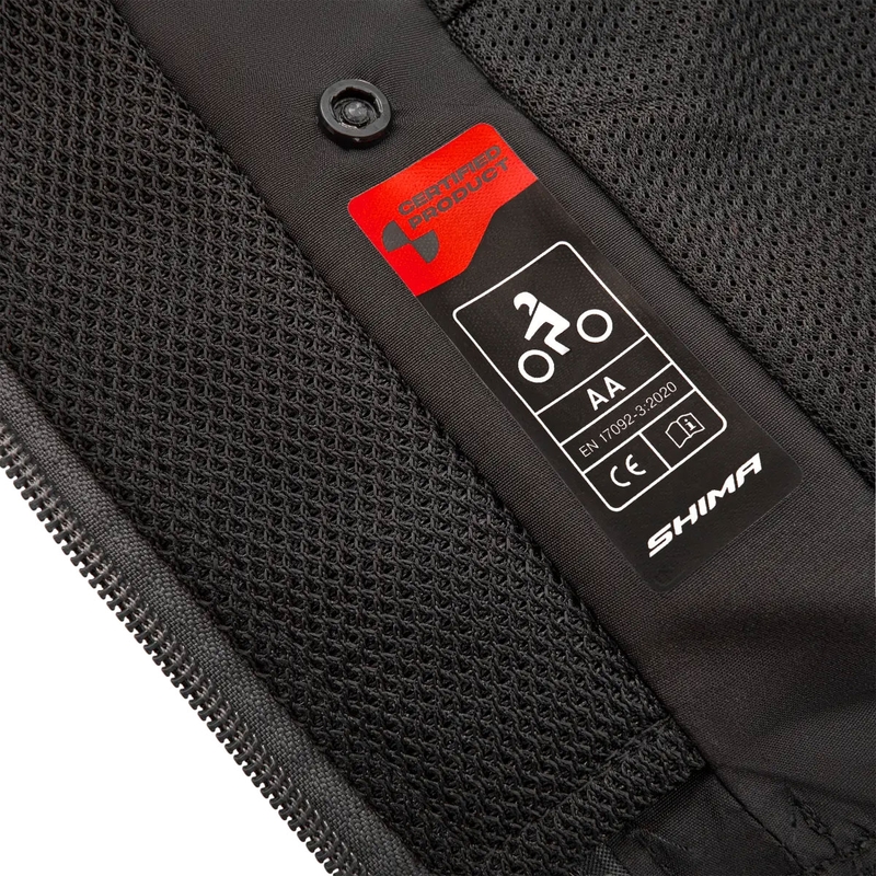 Shima Tracker motoros kabát szürke