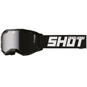Shot Rocket Kid 2.0 drop gyerek motokrossz szemüveg fekete, irídium plexivel