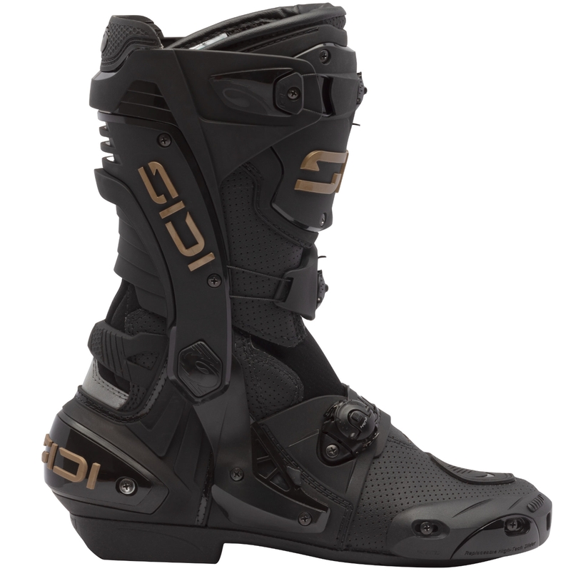 SIDI REX AIR motoros csizma fekete-bronz