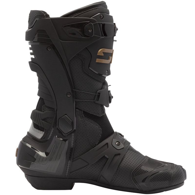SIDI REX AIR motoros csizma fekete-bronz