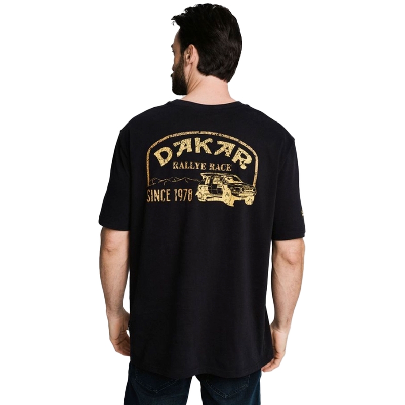 Dakar Vint A póló fekete