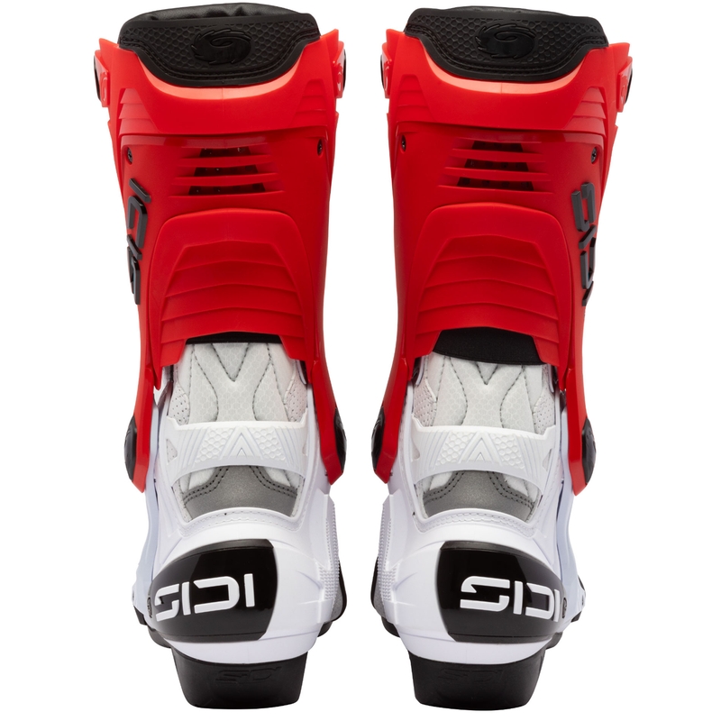 SIDI REX AIR motoros csizma fehér-piros