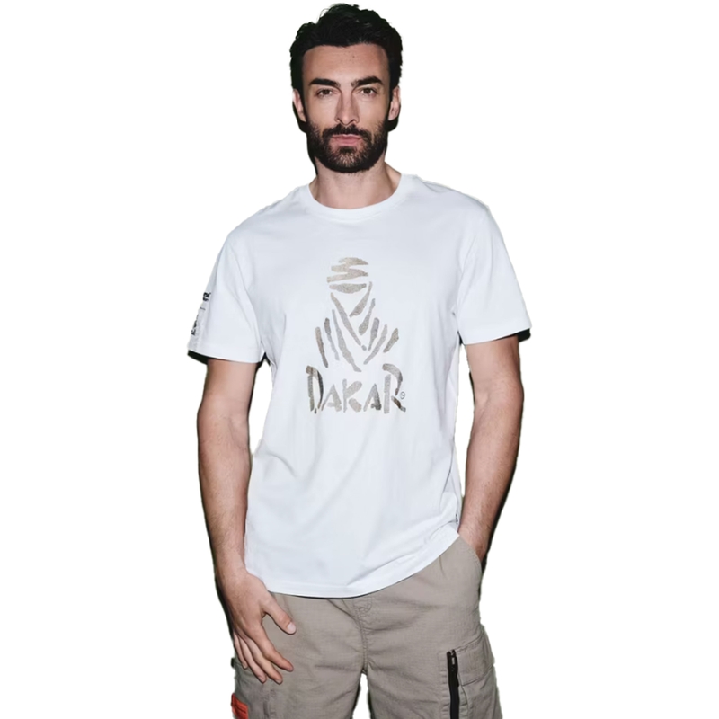 Dakar DES LOGO25 póló fehér