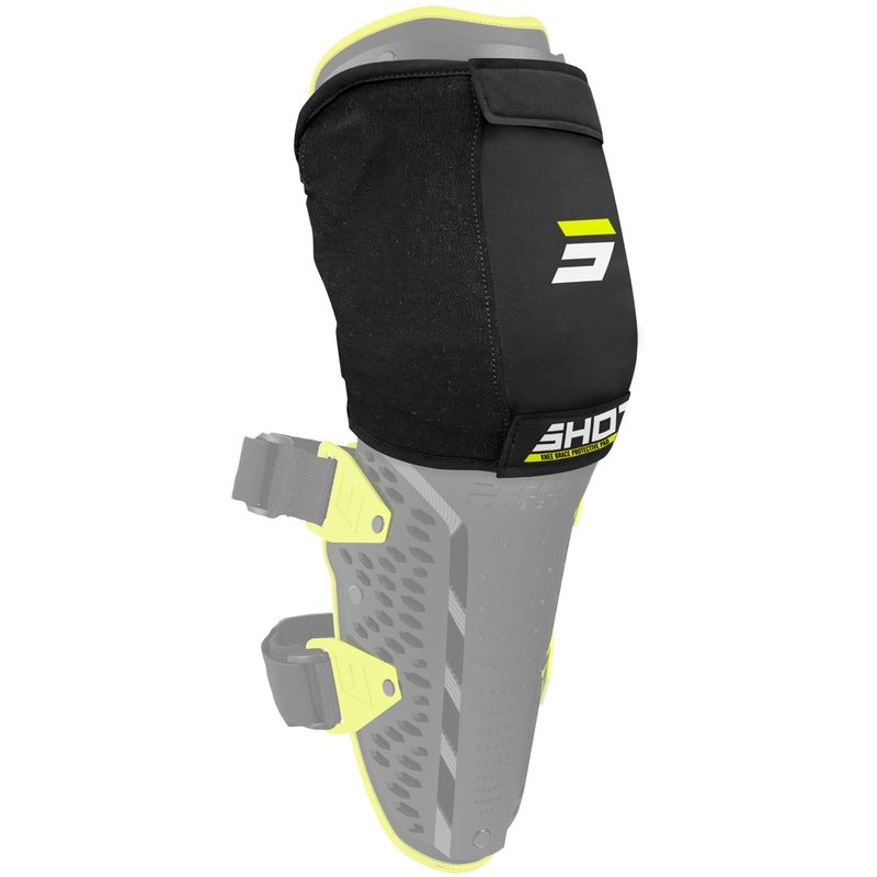Shot Unpeak térdprotektor fekete-fluo sárga