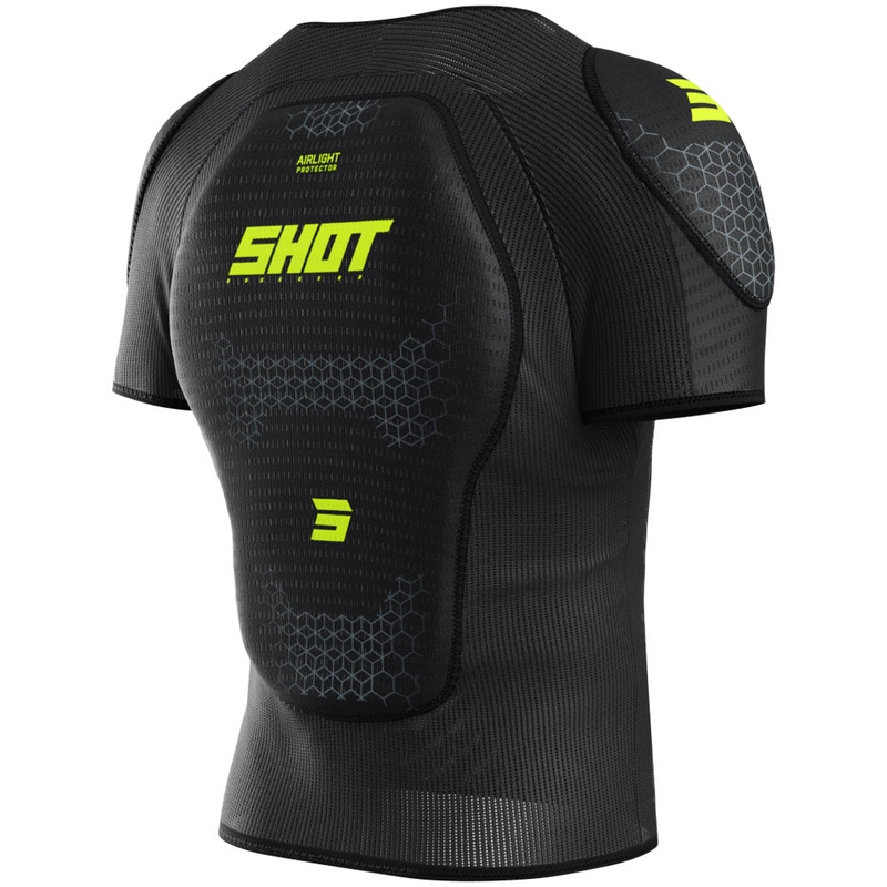 Shot Airlight T-Shirt testprotektor fekete-fluo sárga