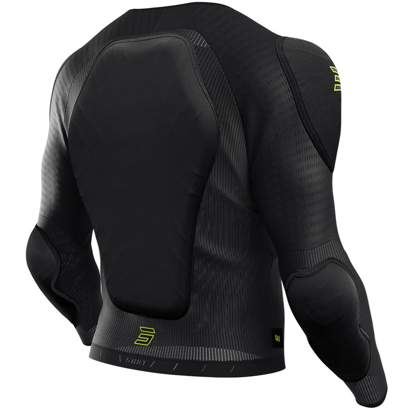 Shot Vest Prime testprotektor fluo sárga