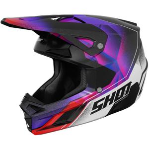 Shot Speed Olymp gyerek motokrossz bukósisak gyöngyházlila