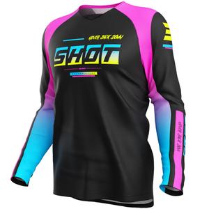 Shot Draw Block gyerek motokrossz mez rózsaszín