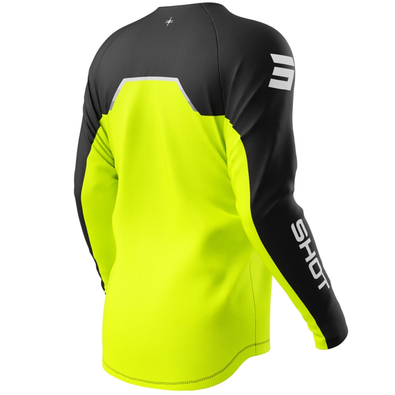 Shot Draw Daytona gyerek motokrossz mez fluo sárga