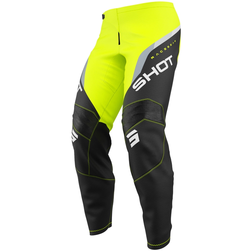 Shot Draw Daytona gyerek motokrossz nadrág fluo sárga