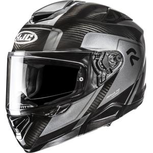 Integrální helma na motorku HJC RPHA 72 Carbon Fynex MC5 černo-šedá