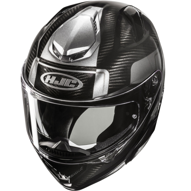 HJC RPHA 72 Carbon Fynex MC5 zárt motoros bukósisak fekete-szürke