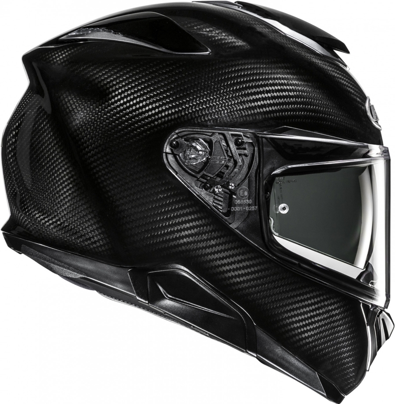 HJC RPHA 72 Carbon Solid zárt motoros bukósisak fekete