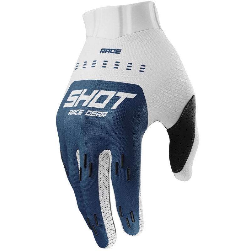 Shot Race Evo gyerek motokrossz kesztyű petróleumkék