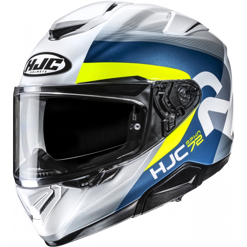 HJC RPHA 72 Phyta MC3H zárt motoros bukósisak szürke-kék-sárga