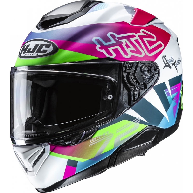 HJC RPHA 72 Goldy MC84S zárt motoros bukósisak multicolor