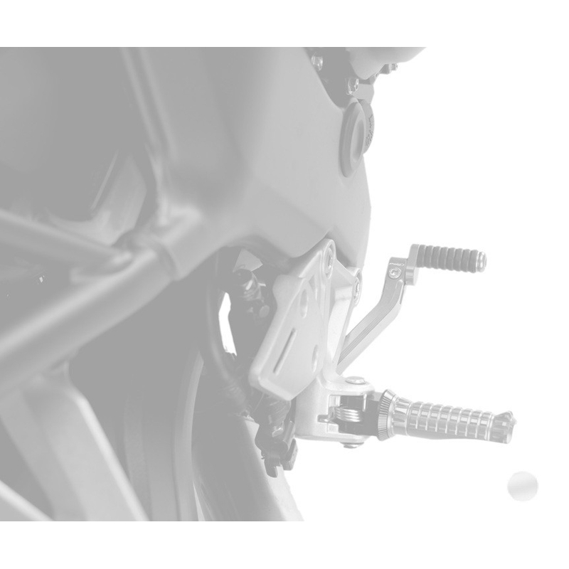 Brake foot pedal PUIG ezüst Állítható