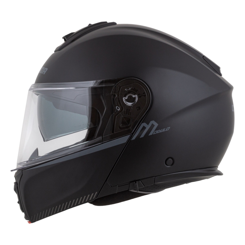 Cassida Modulo 2.1 Compass felnyitható motoros bukósisak matt fekete-szürke