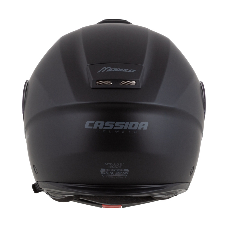 Cassida Modulo 2.1 Compass felnyitható motoros bukósisak matt fekete-szürke