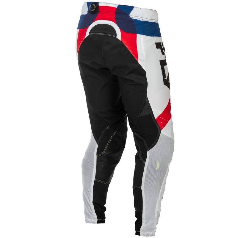 FLY Racing-USA Lite Se Glory motokrossz nadrág piros-fehér-kék