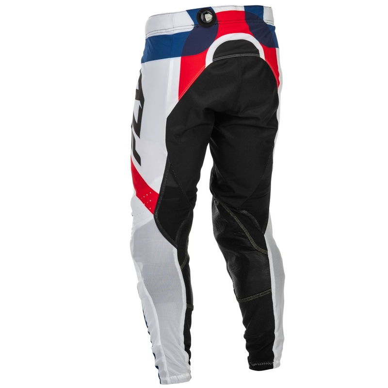 FLY Racing-USA Lite Se Glory motokrossz nadrág piros-fehér-kék