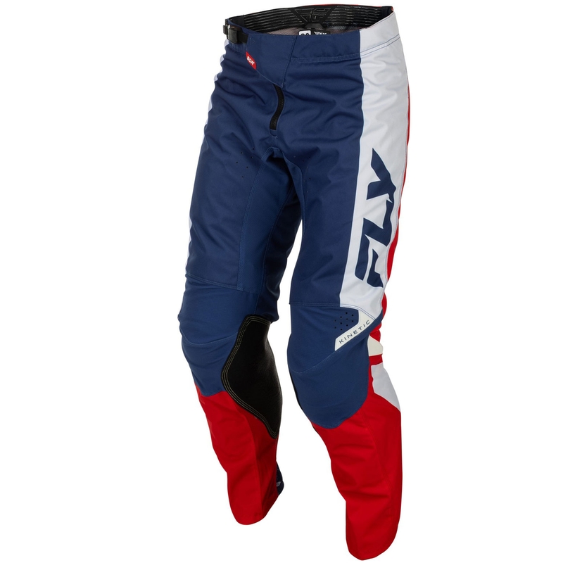 FLY Racing - USA Kinetic motokrossz nadrág piros-fehér-kék