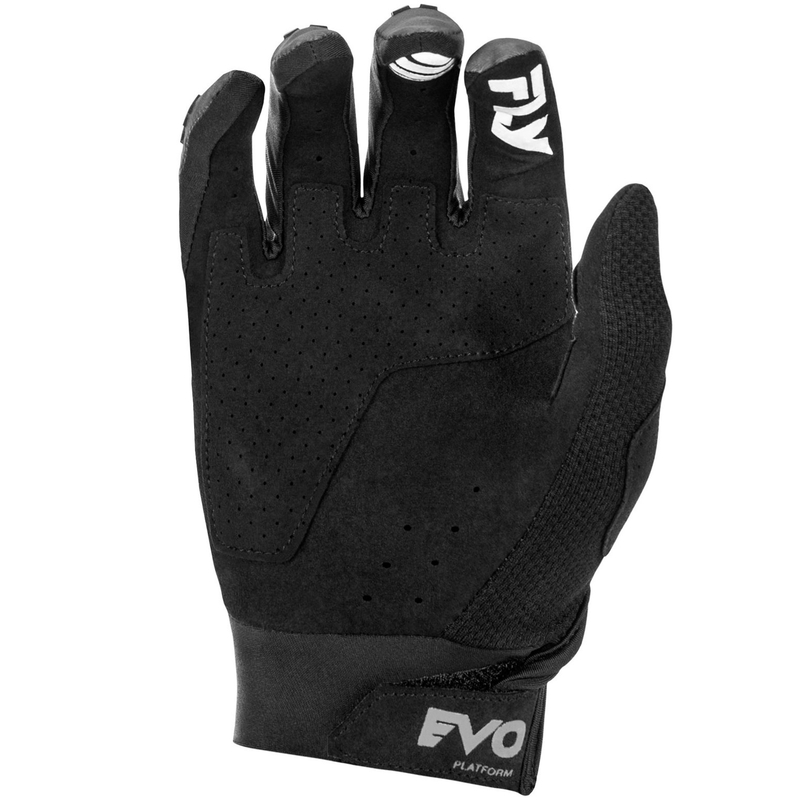 FLY Racing Evolution DST motokrossz kesztyű fekete-szürke