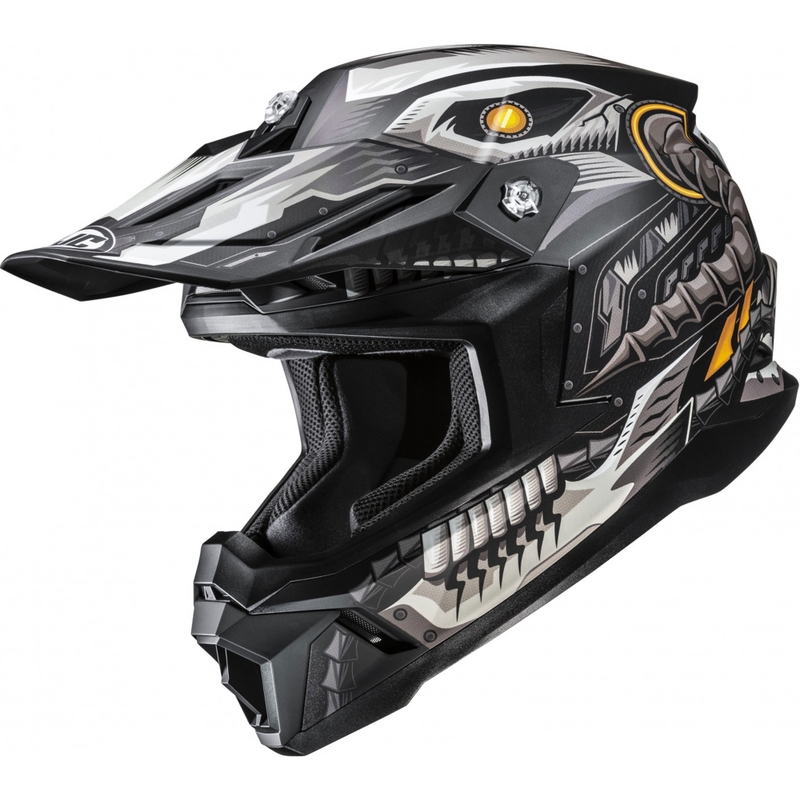 HJC C50 Mecha Beast MC5SF motokrossz bukósisak fekete-szürke