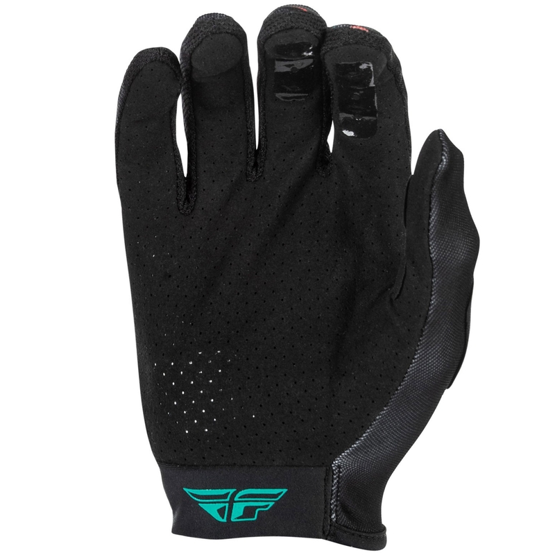 FLY Racing - USA Lite Americana motokrossz kesztyű fekete-piros-arany