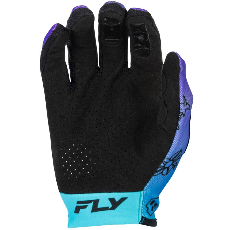 FLY Racing - USA Lite Outline motokrossz kesztyű lila-kék-fekete