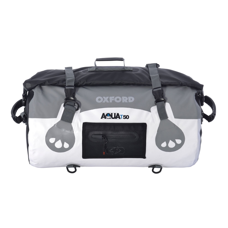 Vízálló táska Oxford Aqua50 Roll Bag fehér-szürke