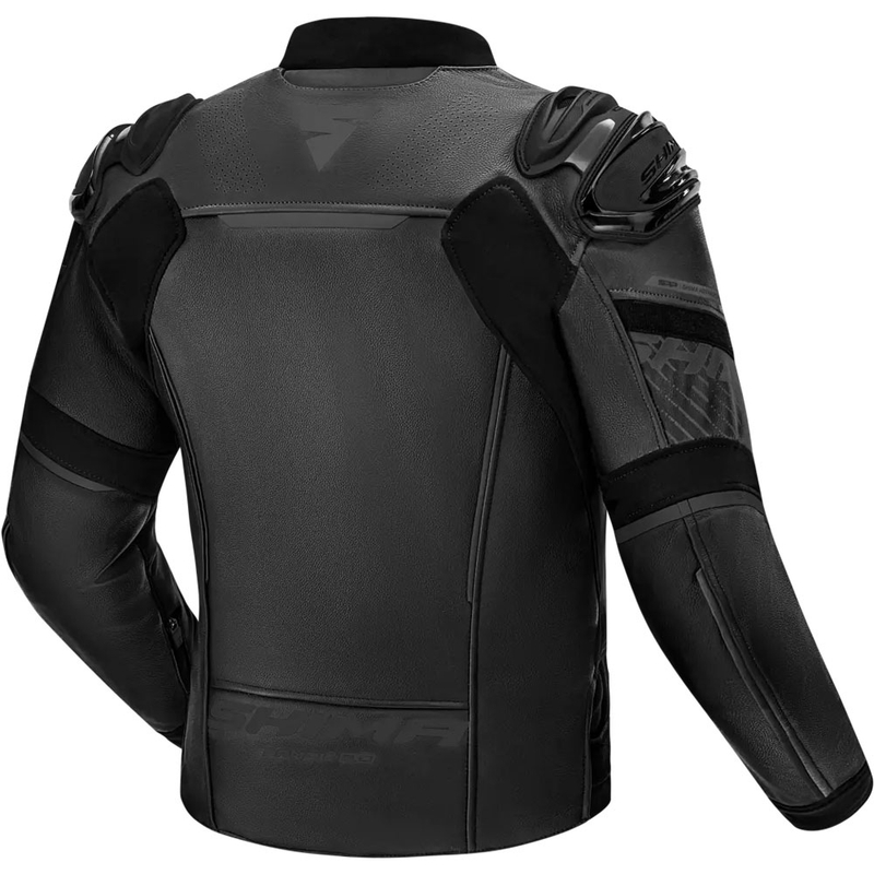 Shima Bandit 2.0 motoros bőrkabát fekete-fekete