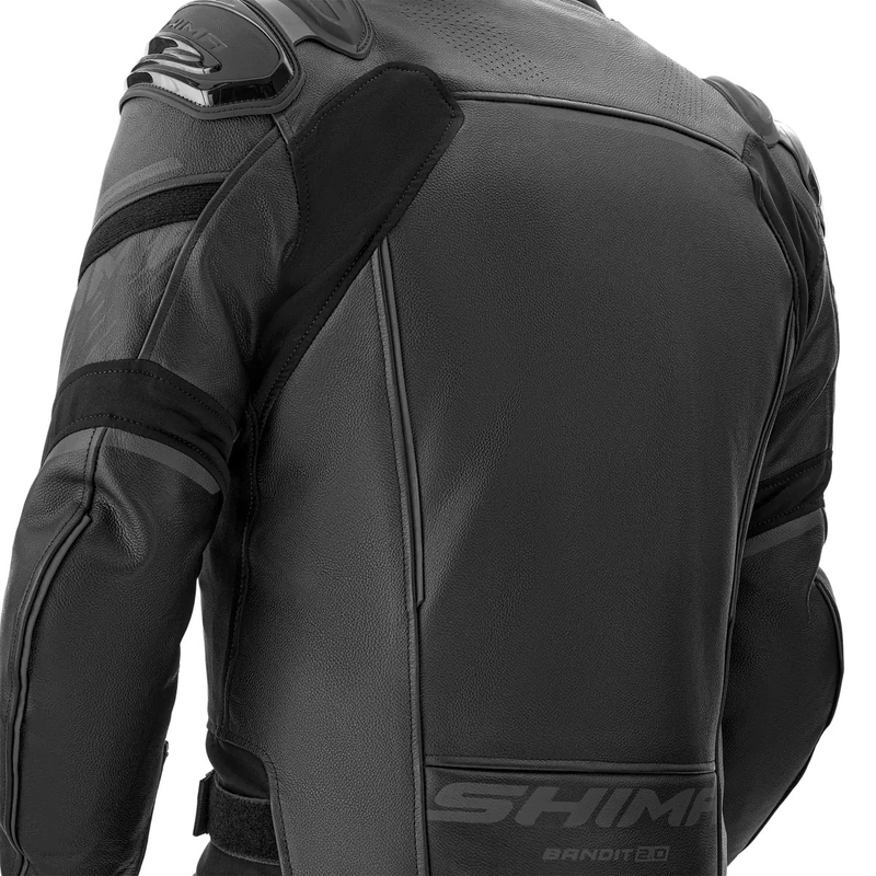 Shima Bandit 2.0 motoros bőrkabát fekete-fekete