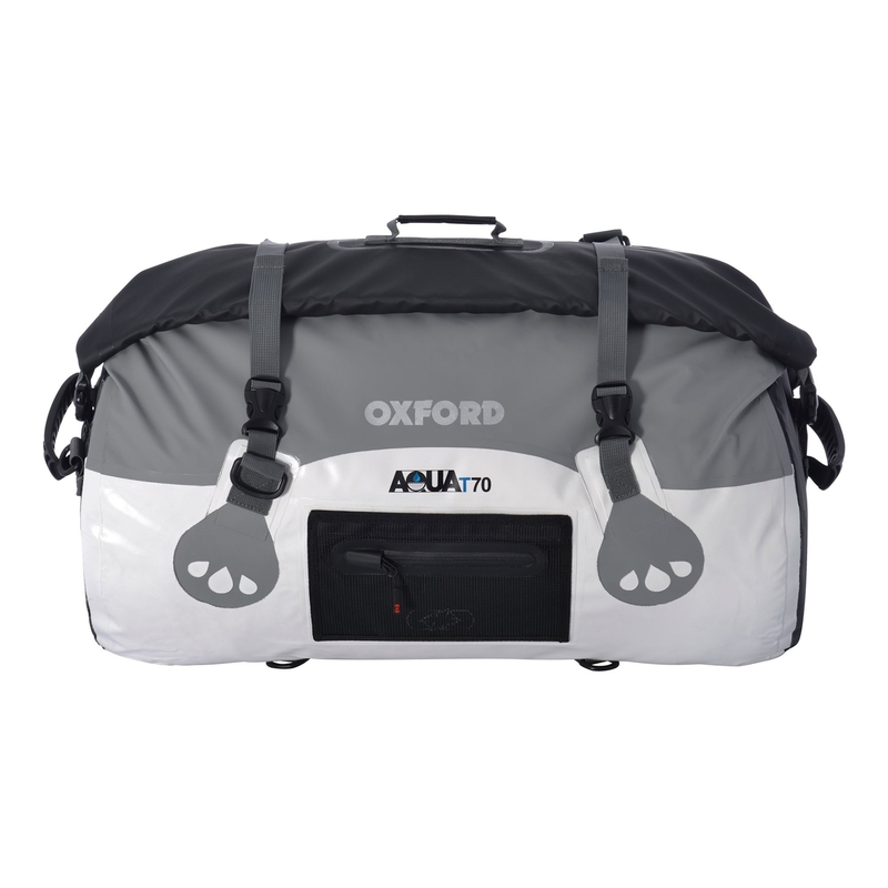 Vízálló táska Oxford Aqua70 Roll Bag fehér-szürke