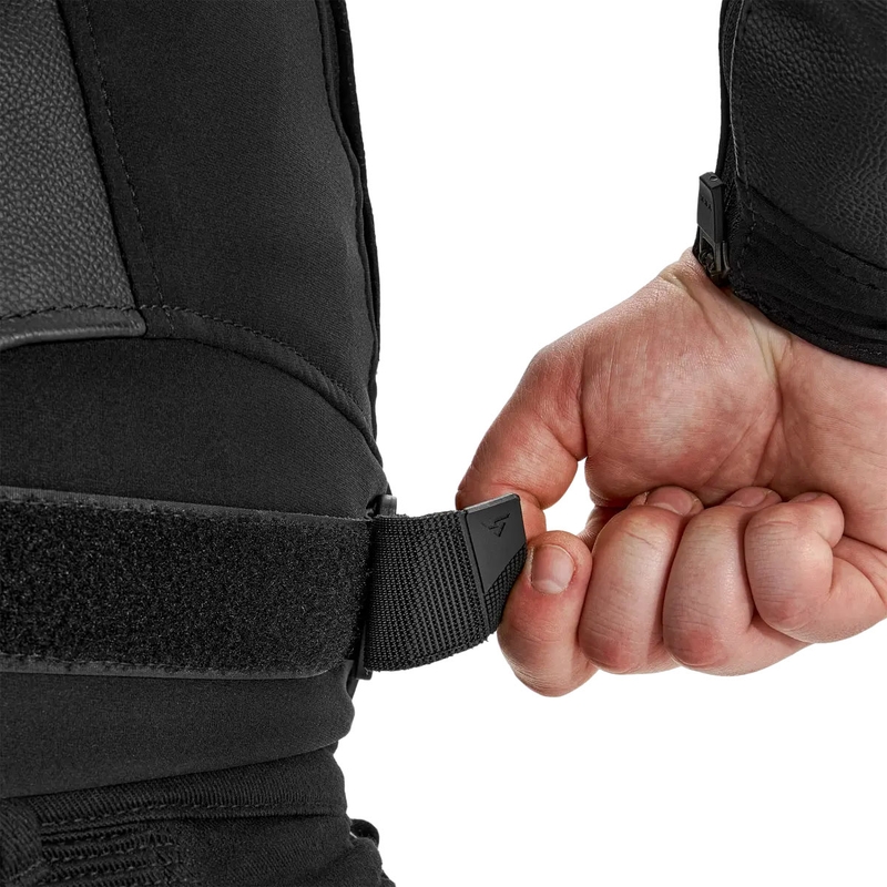 Shima Bandit 2.0 motoros bőrkabát fekete-fekete