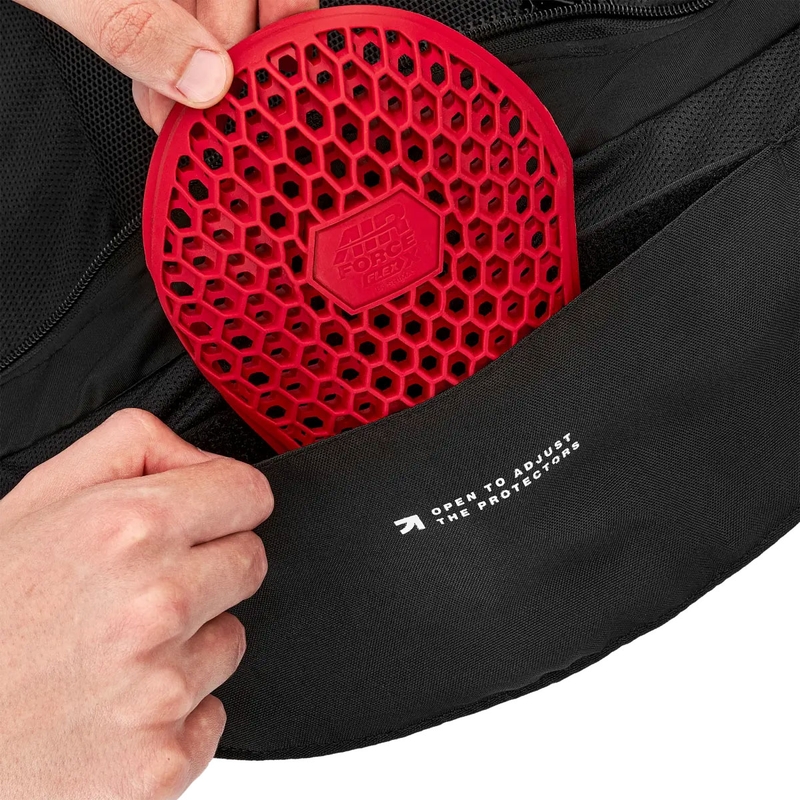 Shima Bandit 2.0 motoros bőrkabát fekete-fekete