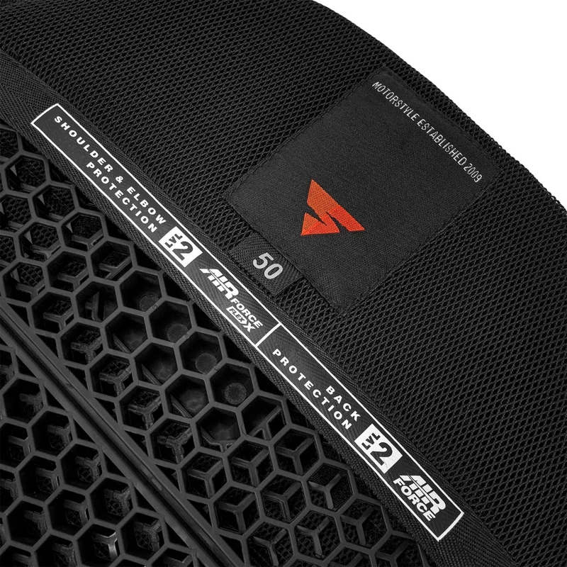 Shima Bandit 2.0 motoros bőrkabát fekete-fekete