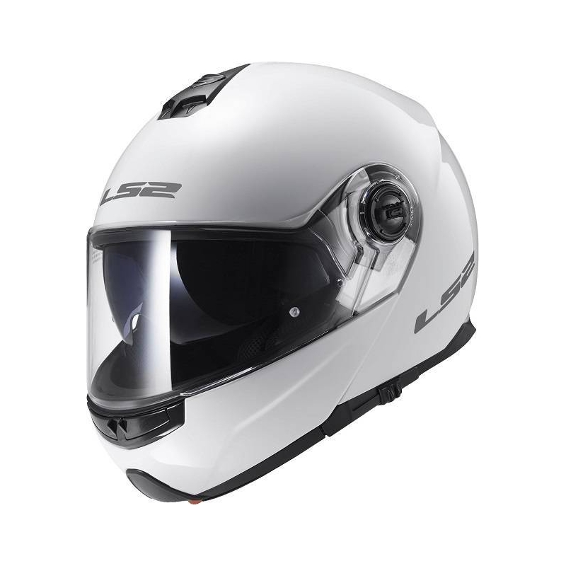 Állból nyíló motoros sisak LS2 FF325 Strobe fehér kiárusítás