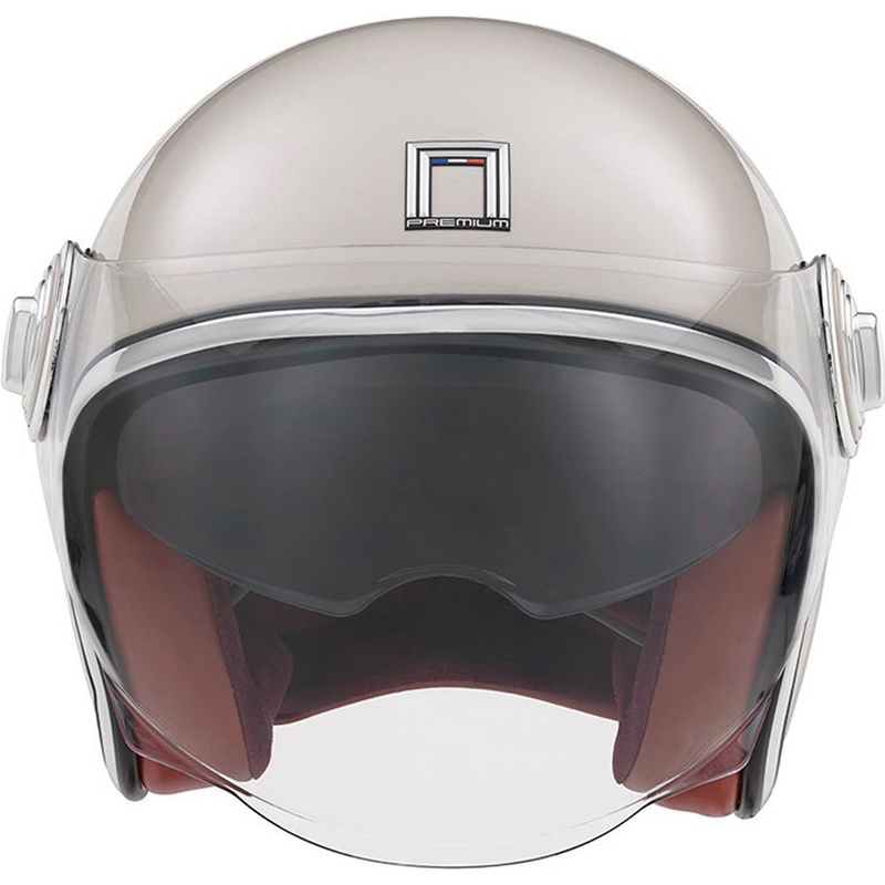 NOX PREMIUM Heritage nyitott motoros bukósisak champagne rózsaszín