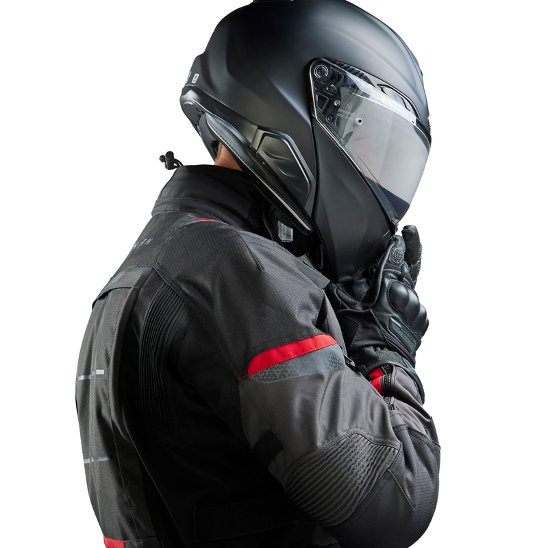 Rebelhorn Cubby V  motoros kabát fekete-antracit-piros