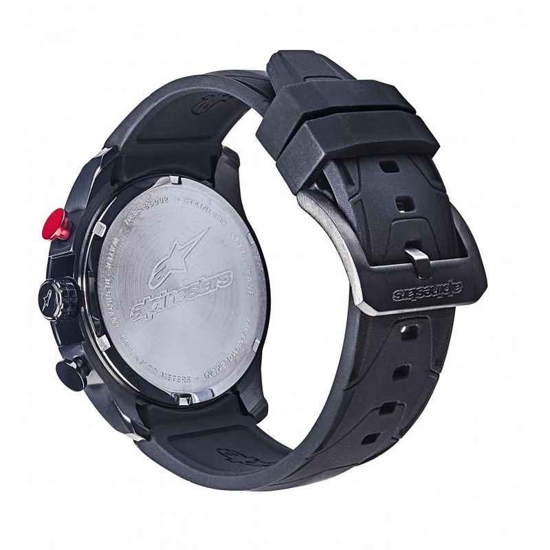 Alpinestars Tech Chrono PVD fekete-piros karóra