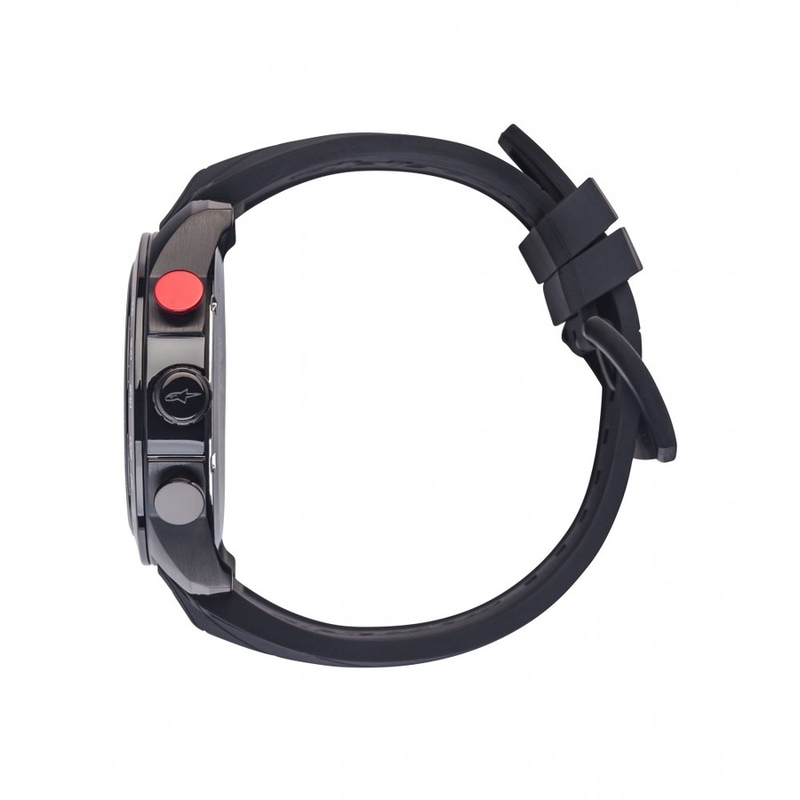 Alpinestars Tech Chrono PVD fekete-piros karóra