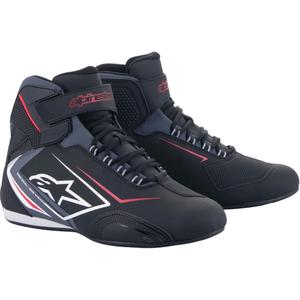 Alpinestars Sektor Waterproof motoros cipő fekete-fehér-szürke