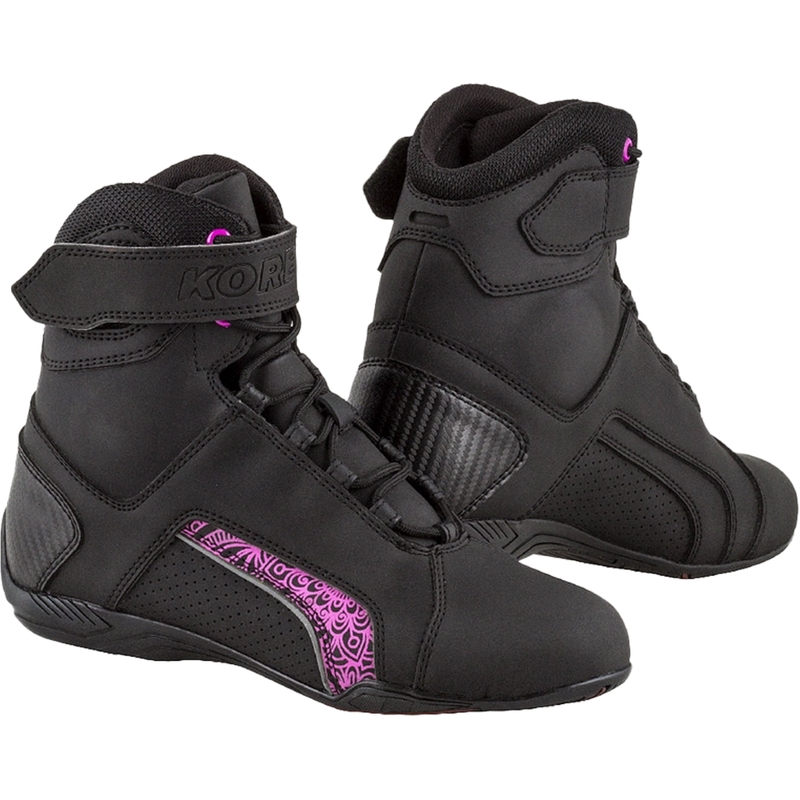 Kore Velcro 2.0 női motoros cipő fekete-lila