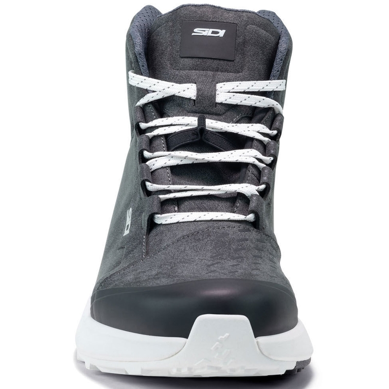 SIDI NUCLEUS Suede WP motoros cipő fekete-fehér