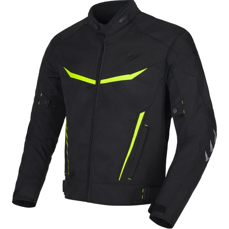 RSA Runway motoros kabát fekete-fluo sárga