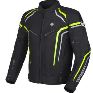 RSA Compact 2 motoros kabát fekete-szürke-fluo sárga